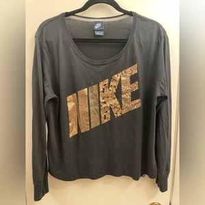 Nike long-sleeved athletic shirt.